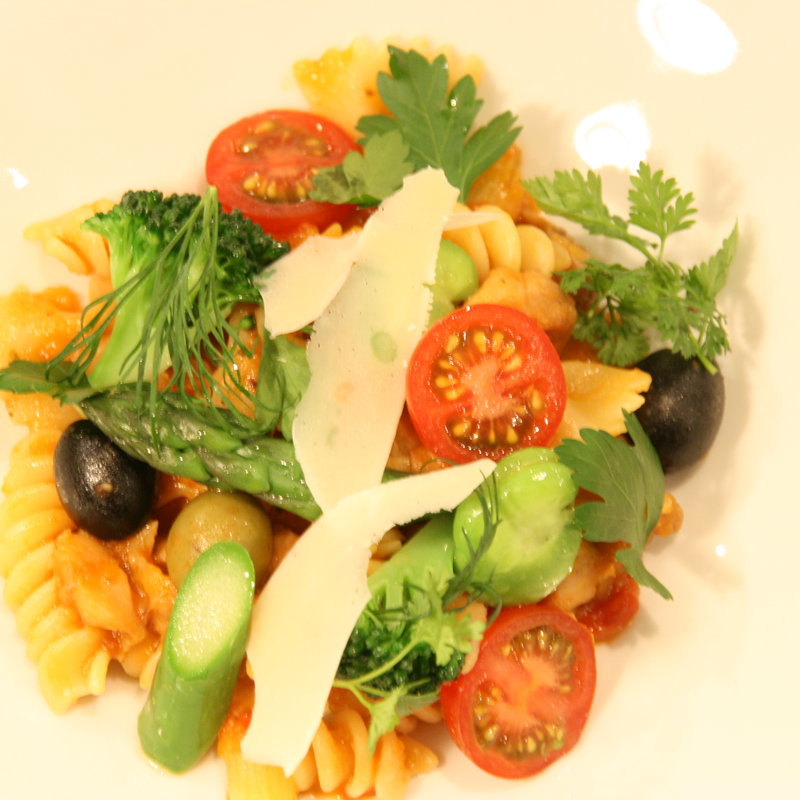 旬の野菜のショートパスタ(コポンノープ （copon norp）)