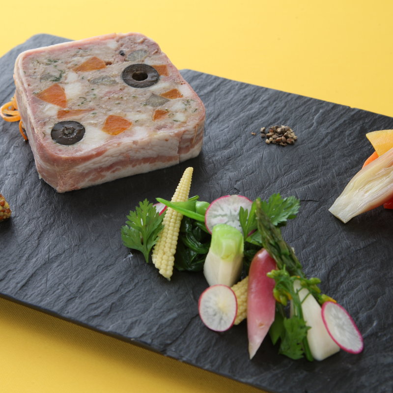 自家製テリーヌ・ド・カンパーニュ(tetote)