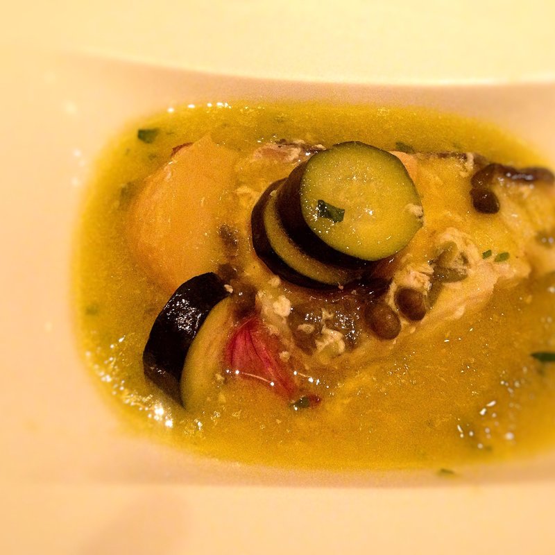 スペイン産バカラオのピルピル　季節の瓜と共に(パイス バスコ｜PAIS VASCO)