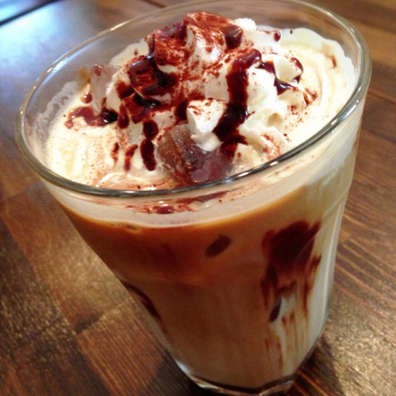 アイスカフェモカ(MOANA　CAFE)