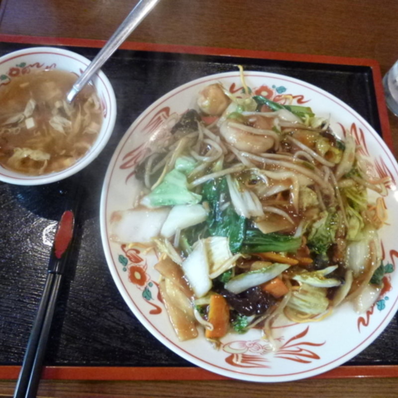 五目やきそば(長福)