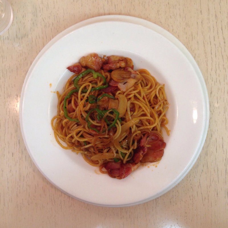 ナポリタンセット(プリーズカフェ （PLEASE COFFEE）)