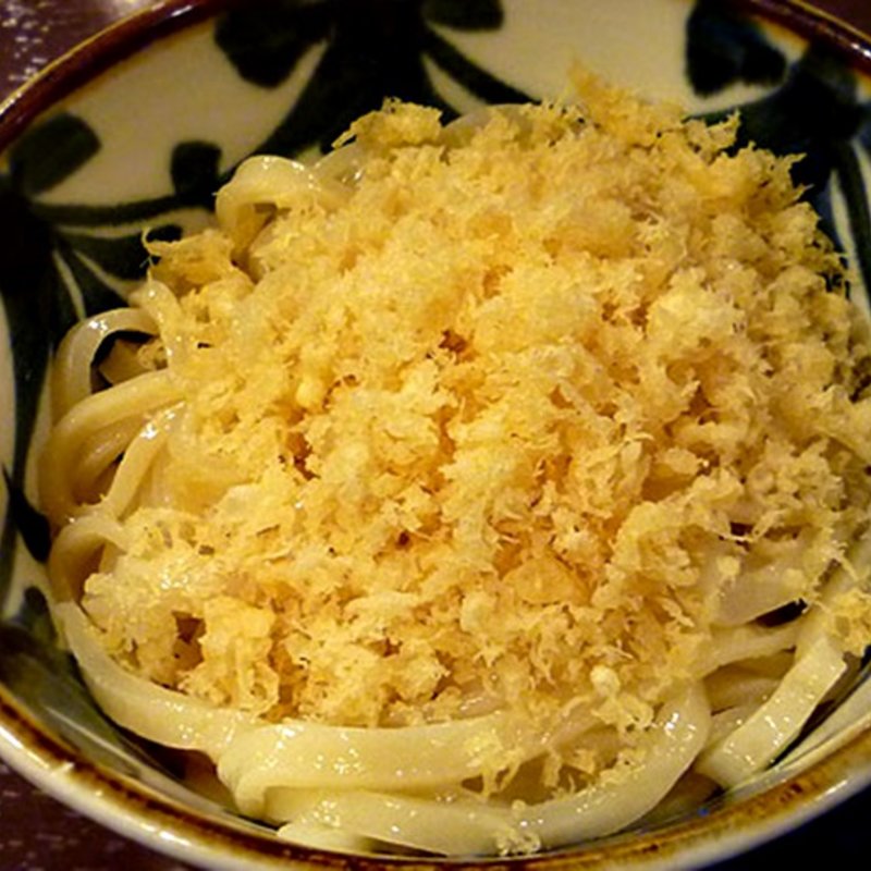 あげ玉生じょうゆうどん（熱々）(やしま 富ヶ谷店)