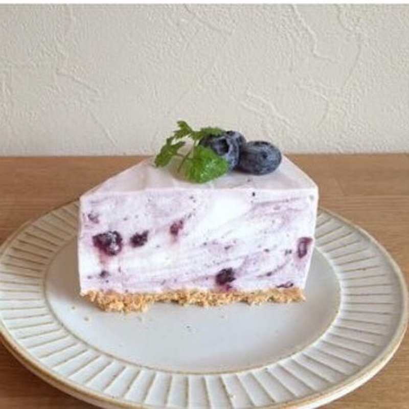 ブルーベリーチーズケーキ(cafe&gallery hobitto)