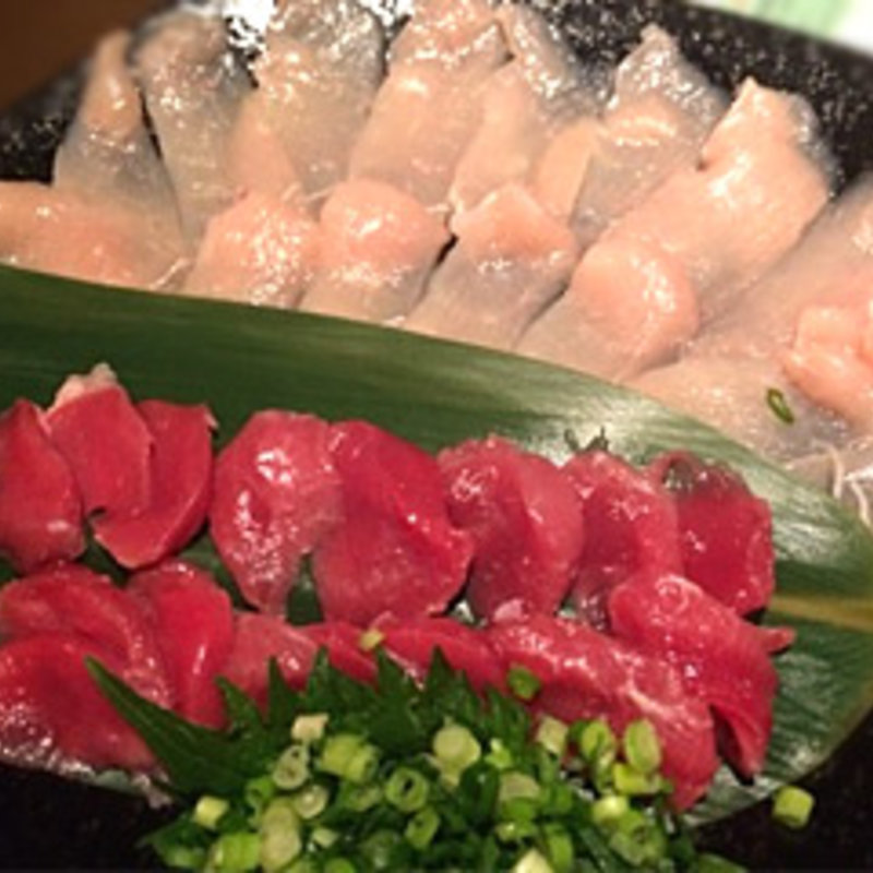 鶏刺し(野毛 如水)