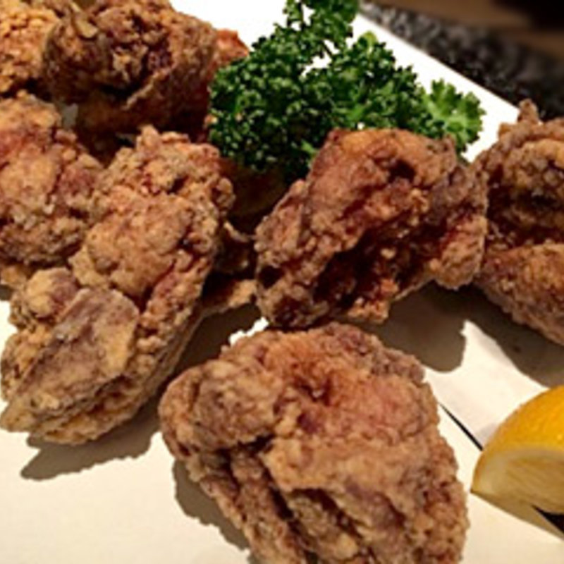 鶏唐揚げ2種(野毛 如水)