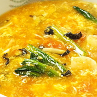 たまごと野菜のスープ(福龍酒家)
