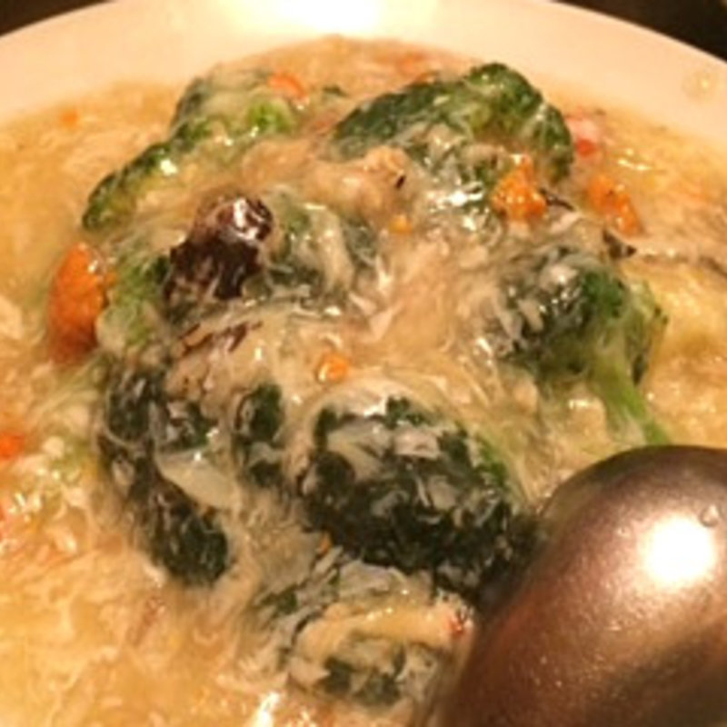 青梗菜のクリーム煮(福龍酒家)