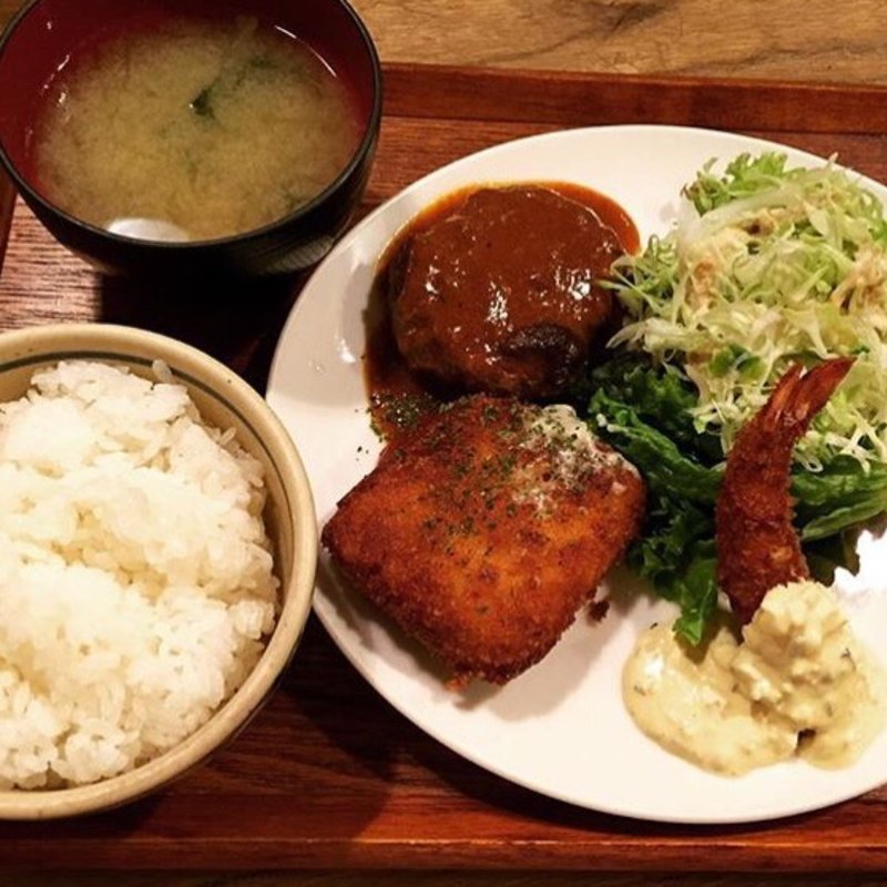 洋食プレートランチ(LOFTMAN CAFE)