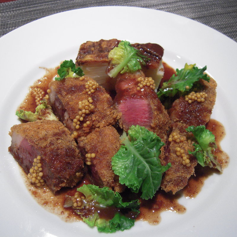 北海道産早来町のアンガス牛サーロインのカツレツ(コントワール ミサゴ)