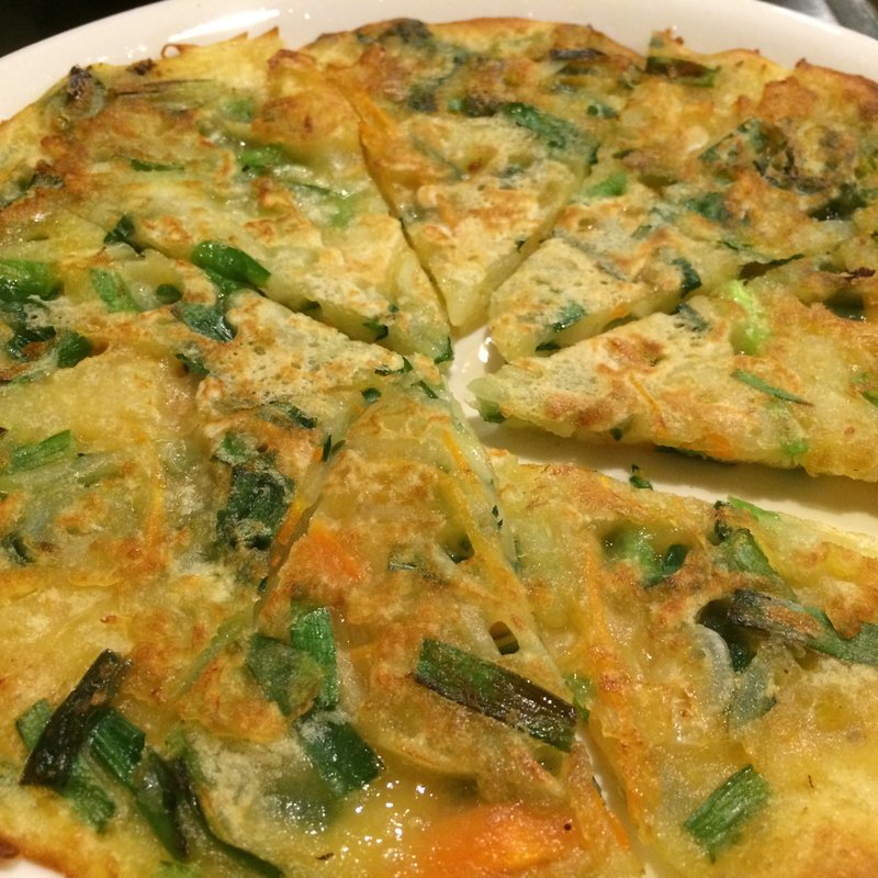 チヂミ(本場韓国家庭料理 多松)