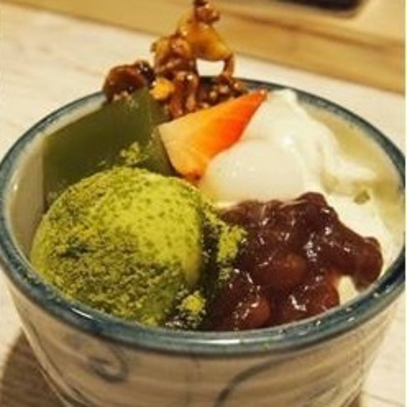 抹茶パフェ(ブリティッシュバアバ)