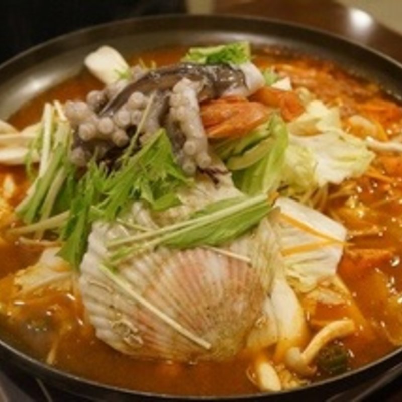 渡り蟹のチゲ(本場韓国家庭料理 多松)