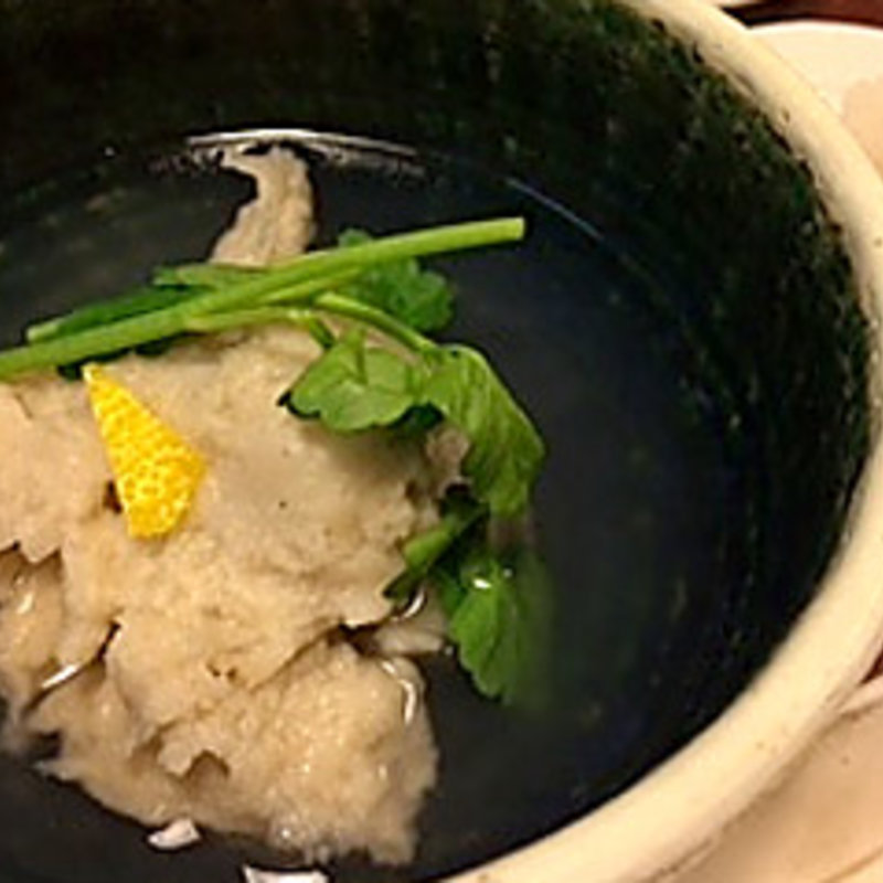 蕎麦がき(利久庵)