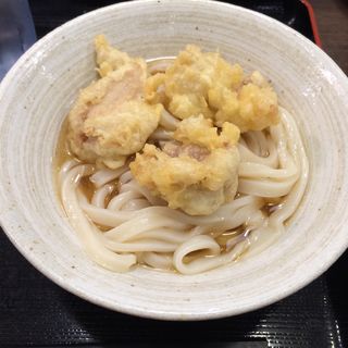 冷やし鶏天ぶっかけ(おにやんま 新橋店)