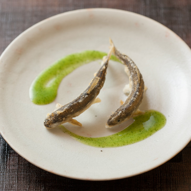 琵琶湖産活稚あゆ素揚げ(紀風 )