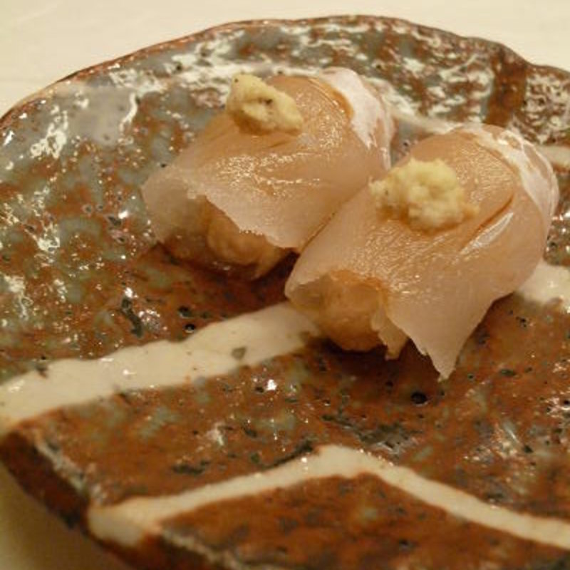 イカの握り(すし 久遠｜代々木上原 鮨)