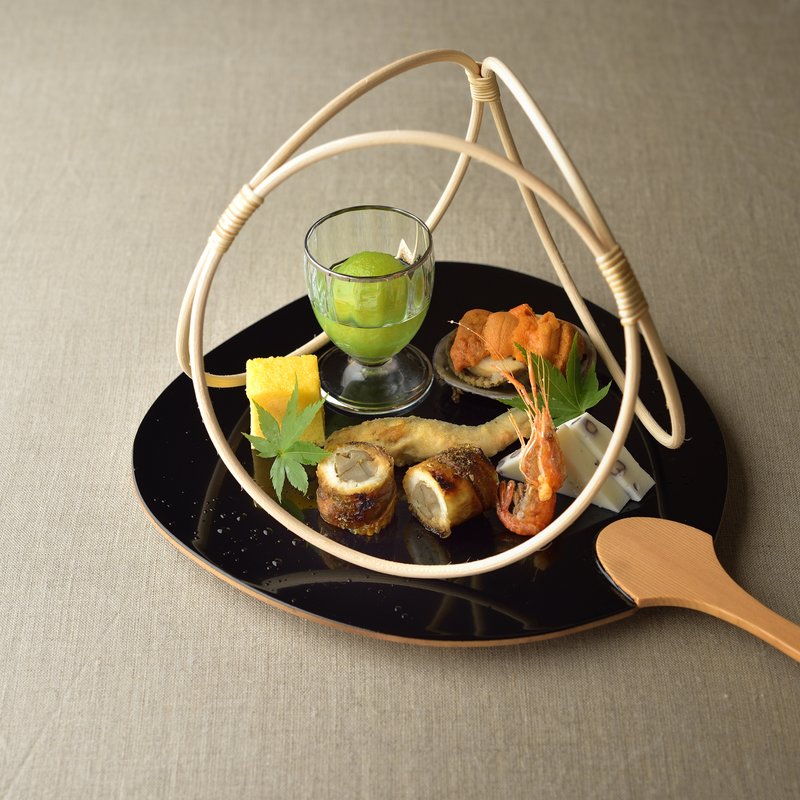 季節の逸品七点(銀座 喰い切りひら山)