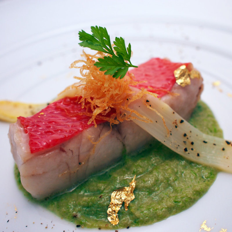 真鯛のポワレ(胡桃茶家)