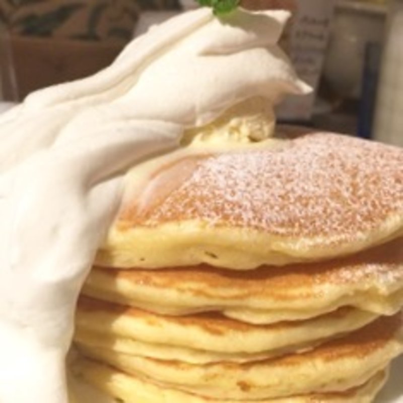 クルミキャラメルソースパンケーキ(ブリティッシュバアバ)