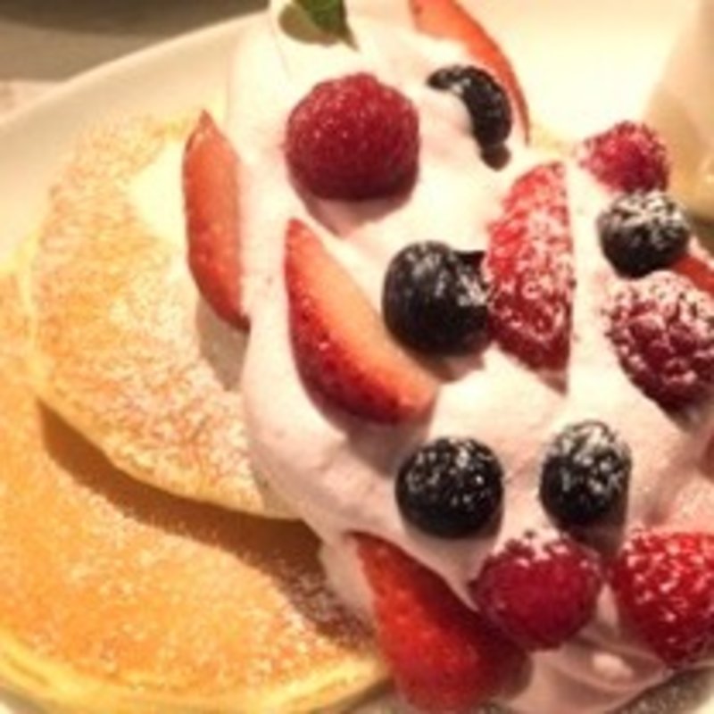 ベリーのパンケーキ(ブリティッシュバアバ)