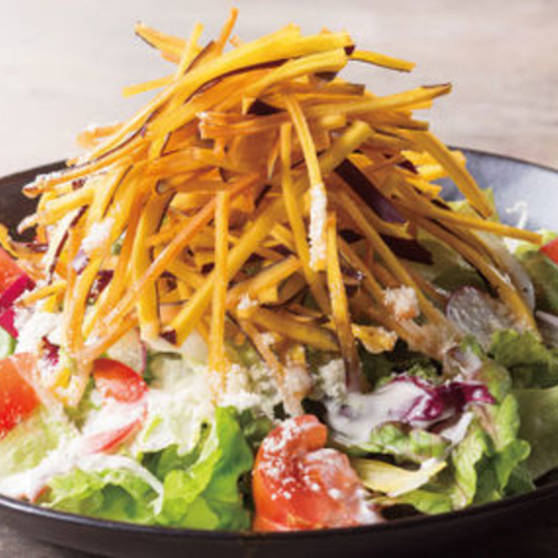 かりかりさつま芋のシーザーサラダ(味斗 スーク海浜幕張店 )