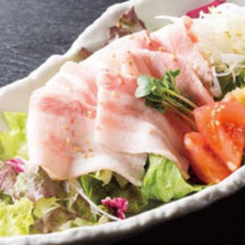 黒豚の冷しゃぶサラダ(味斗 スーク海浜幕張店 )