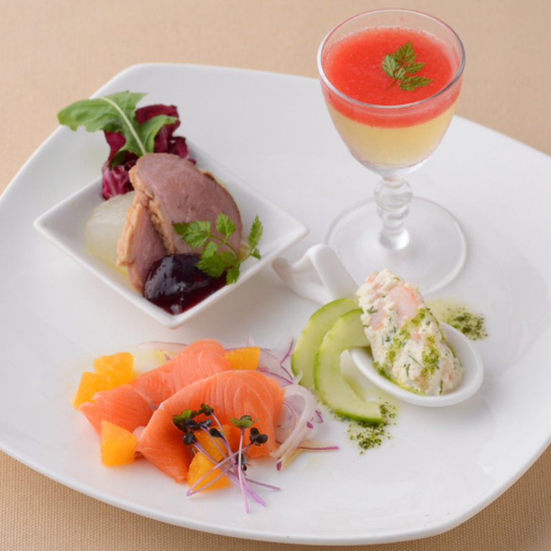 前菜4種盛り合わせ(ル・タン・メルヴェイユ)