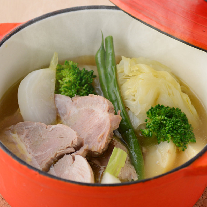 スッポンと季節野菜のポトフ(ル・タン・メルヴェイユ)