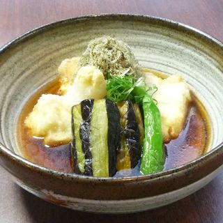 揚げだし豆腐(古民家郷土料理 市川おいどん)