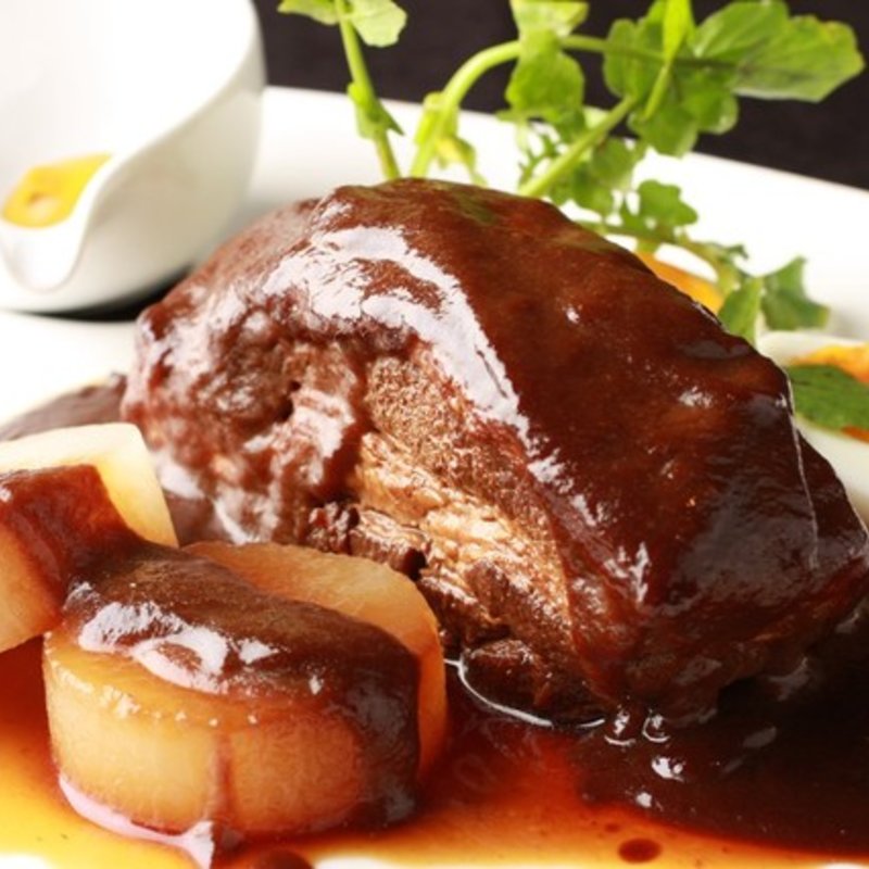 おいどん自慢の角煮(古民家郷土料理 市川おいどん)