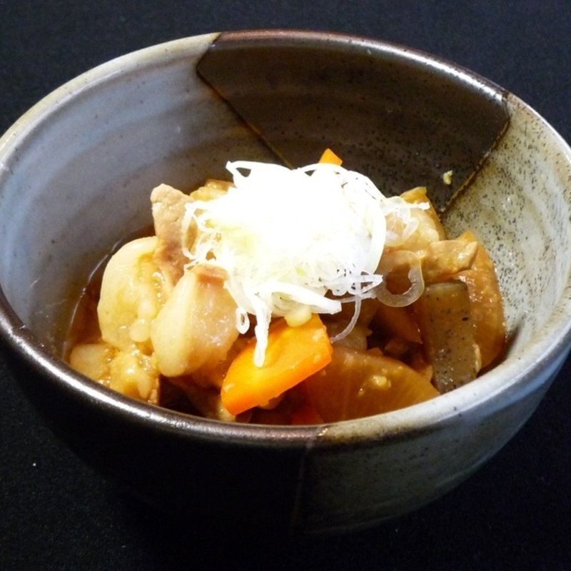 もつ煮(古民家郷土料理 市川おいどん)