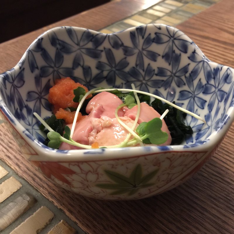 鮭の白子ポン酢(グリル異人館 大阪駅前第3ビル)