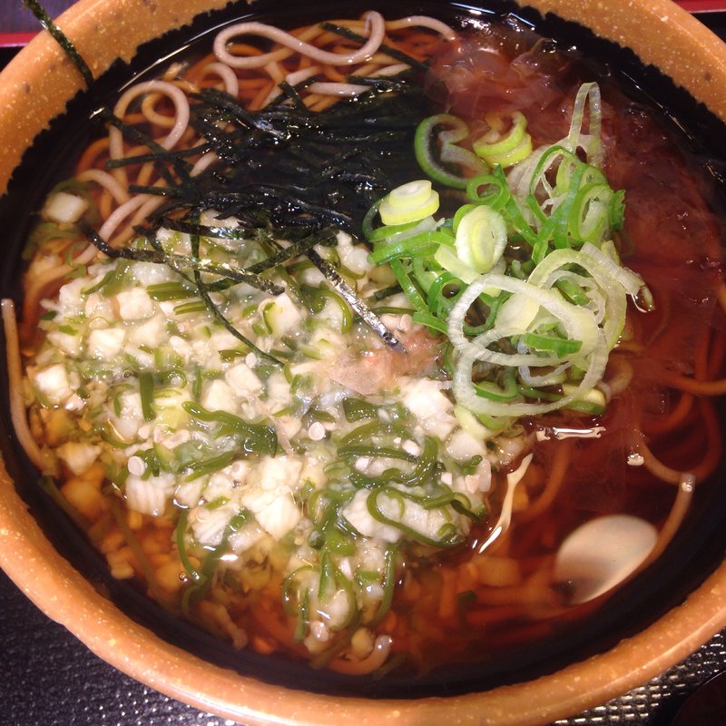 とろろメカブそば(吉利庵 )