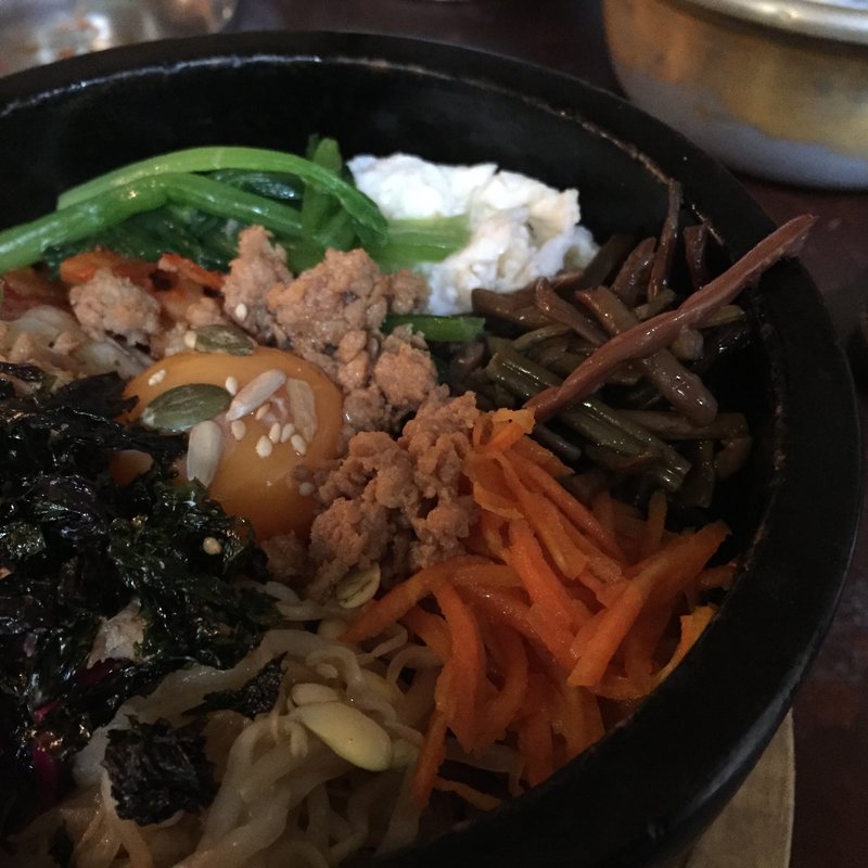 石焼きビビンパ(東洋食堂 百)