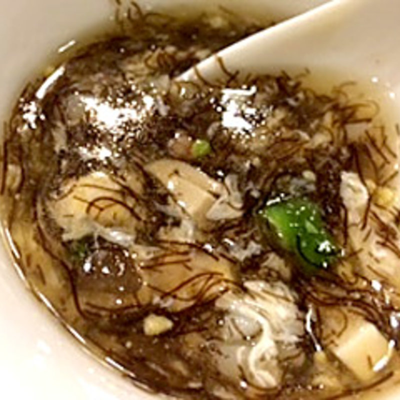 もずくスープ(景徳鎮 本店)