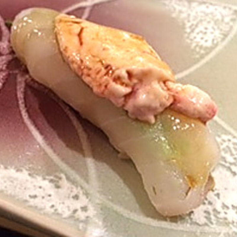 カワハギ(京のおばんざいと握り寿司 宵山むらさき)