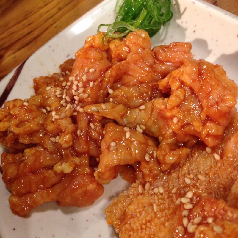 ミノ(炭火焼肉ホルモン 徳臓 )