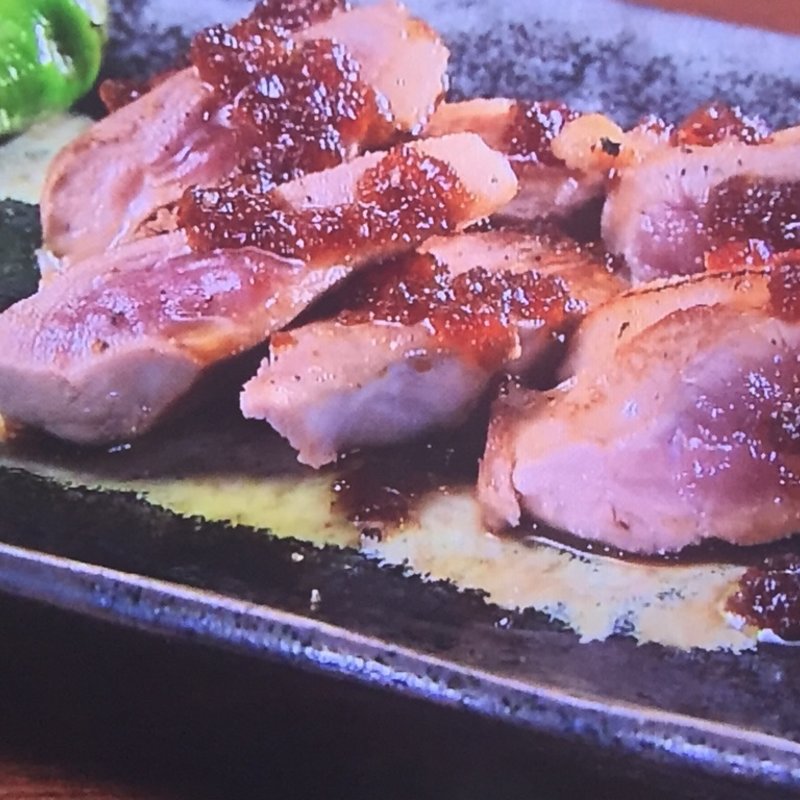 河内鴨ロースの炙りステーキ(クラッチ （clutch）)