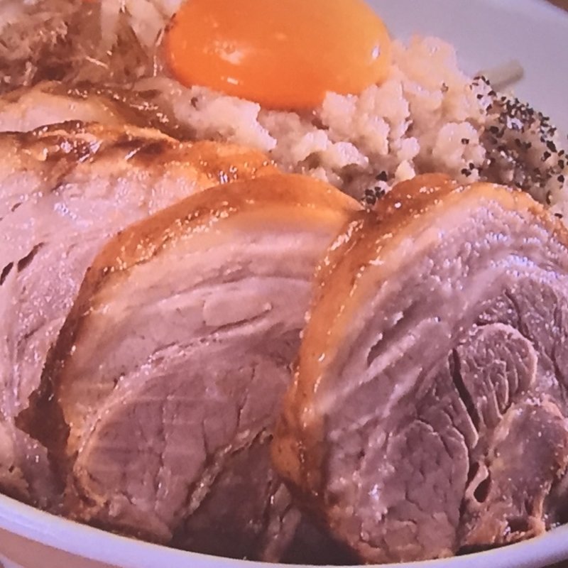 MAZEそば 肉増し(麺屋ガテン なんば心斎橋本店)