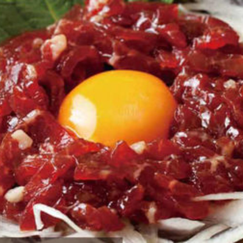 桜肉たたきユッケ(味斗 スーク海浜幕張店 )