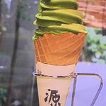 抹茶ソフトクリーム　源三郎