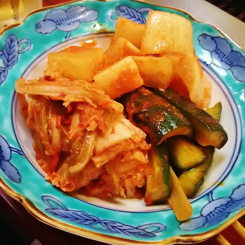 キムチ盛合せ(おいしい焼肉の大野屋)