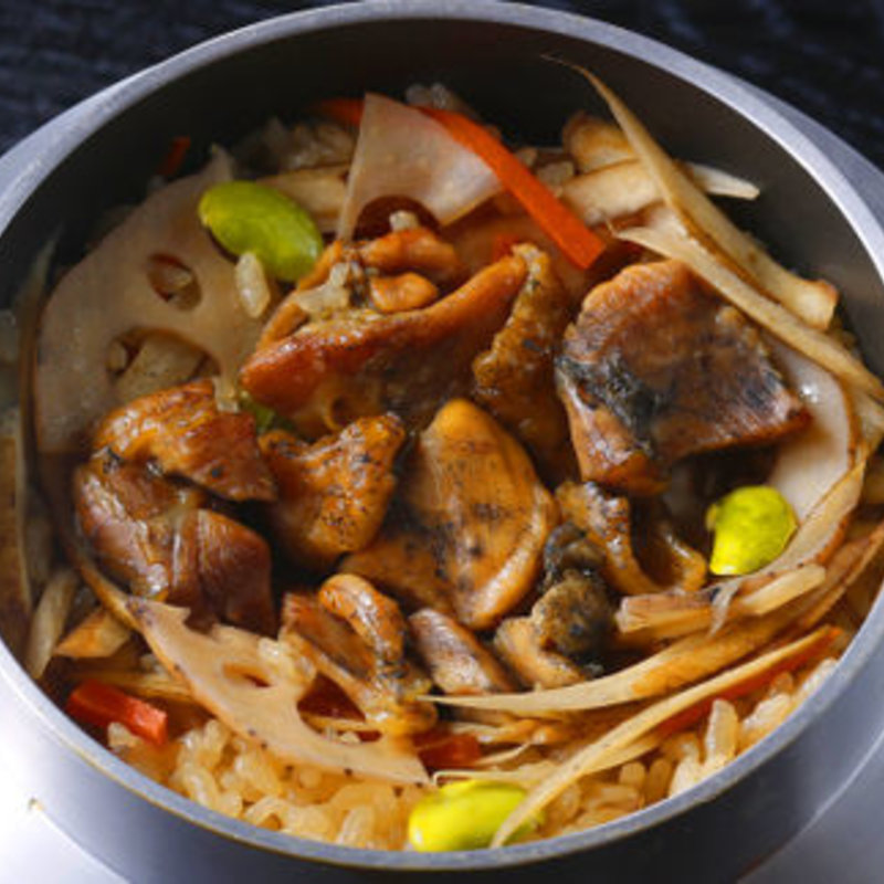 はかた地鶏の鶏飯(味斗 スーク海浜幕張店 )