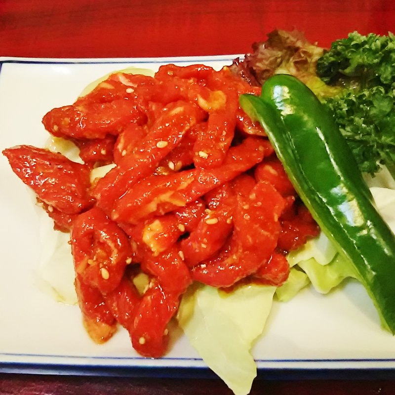 細切りロース(おいしい焼肉の大野屋)