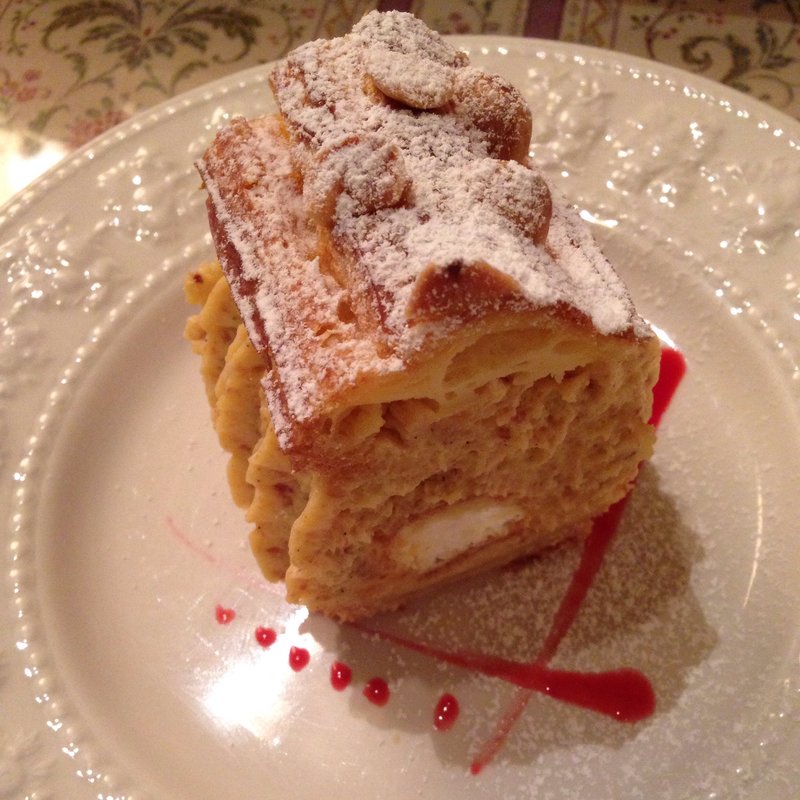 ガトープレート(サロン・ド・テ・アルション 法善寺本店)