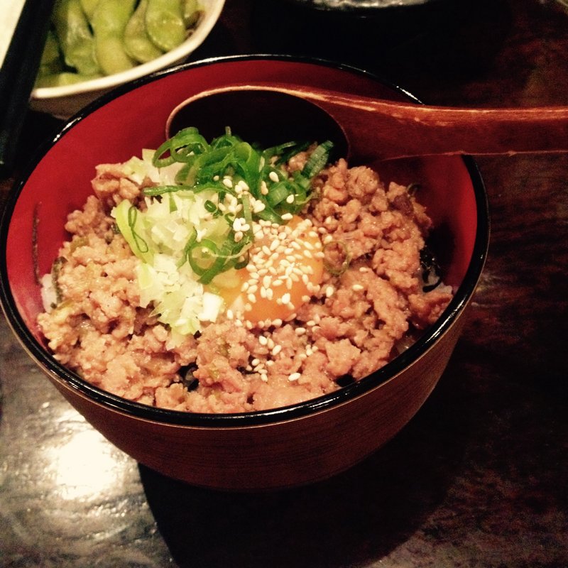 鶏そぼろ丼(炭串厨房 いしかわや 相模大野店)