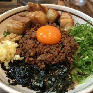 ド肉台湾まぜそば(麺屋はるか 秋葉原本店)