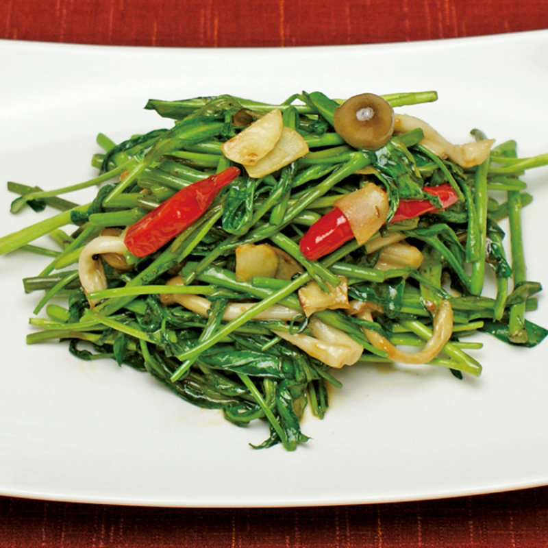 空芯菜炒め(Enak Enak エナエナ 市川店)