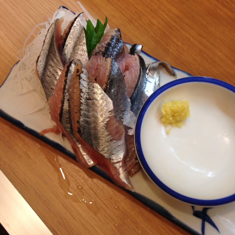 秋刀魚刺し(晩杯屋 大塚北口店 )